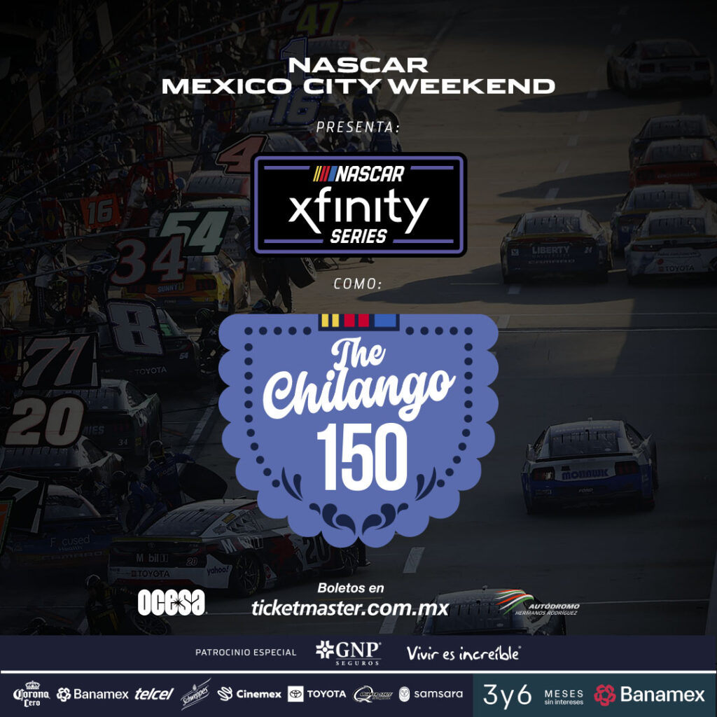 NASCAR Mexico City Weekend revela los nombres de las carreras que harán historia en la Ciudad de México