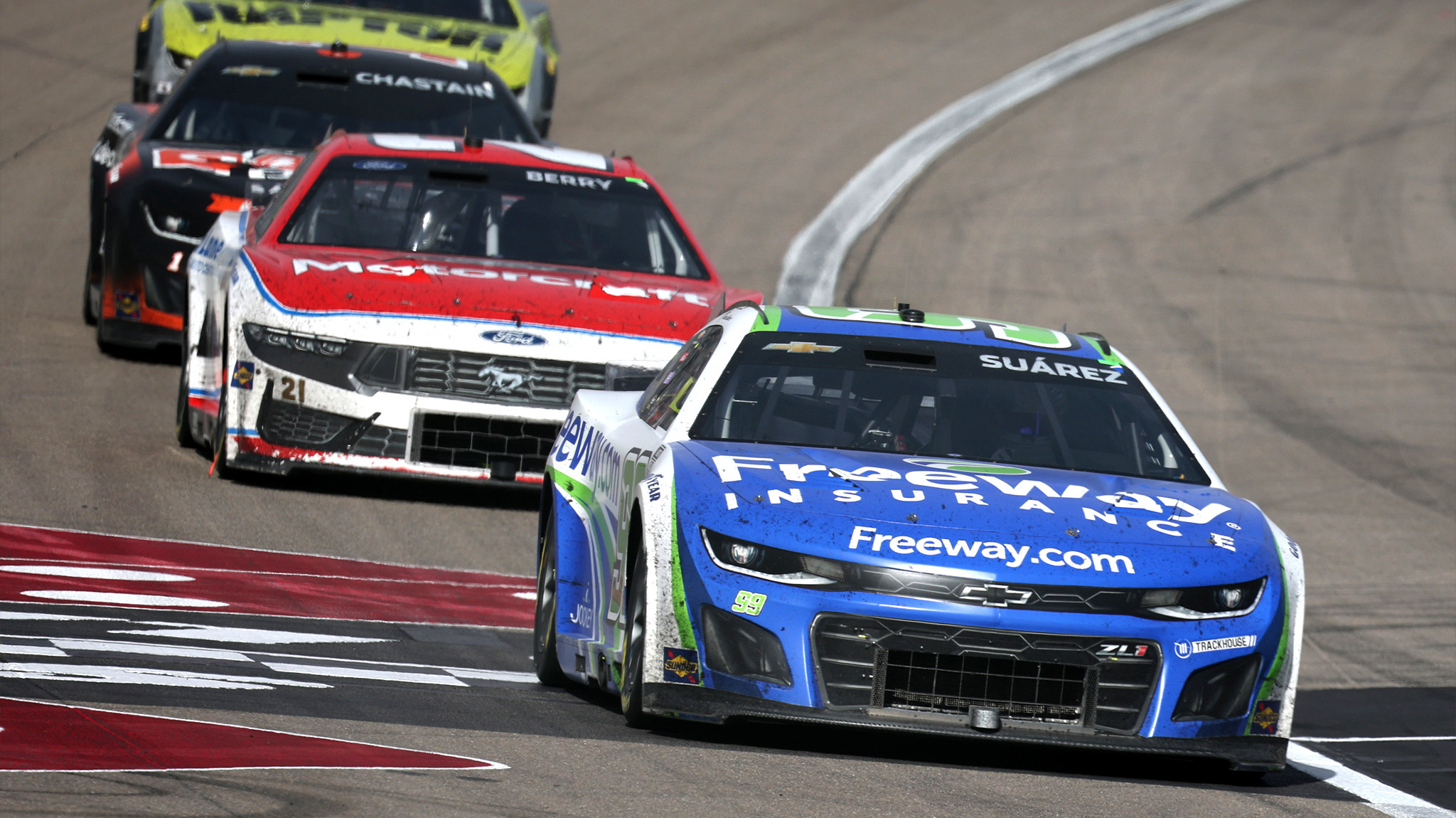 Las tres armadoras que compiten en la NASCAR Cup Series