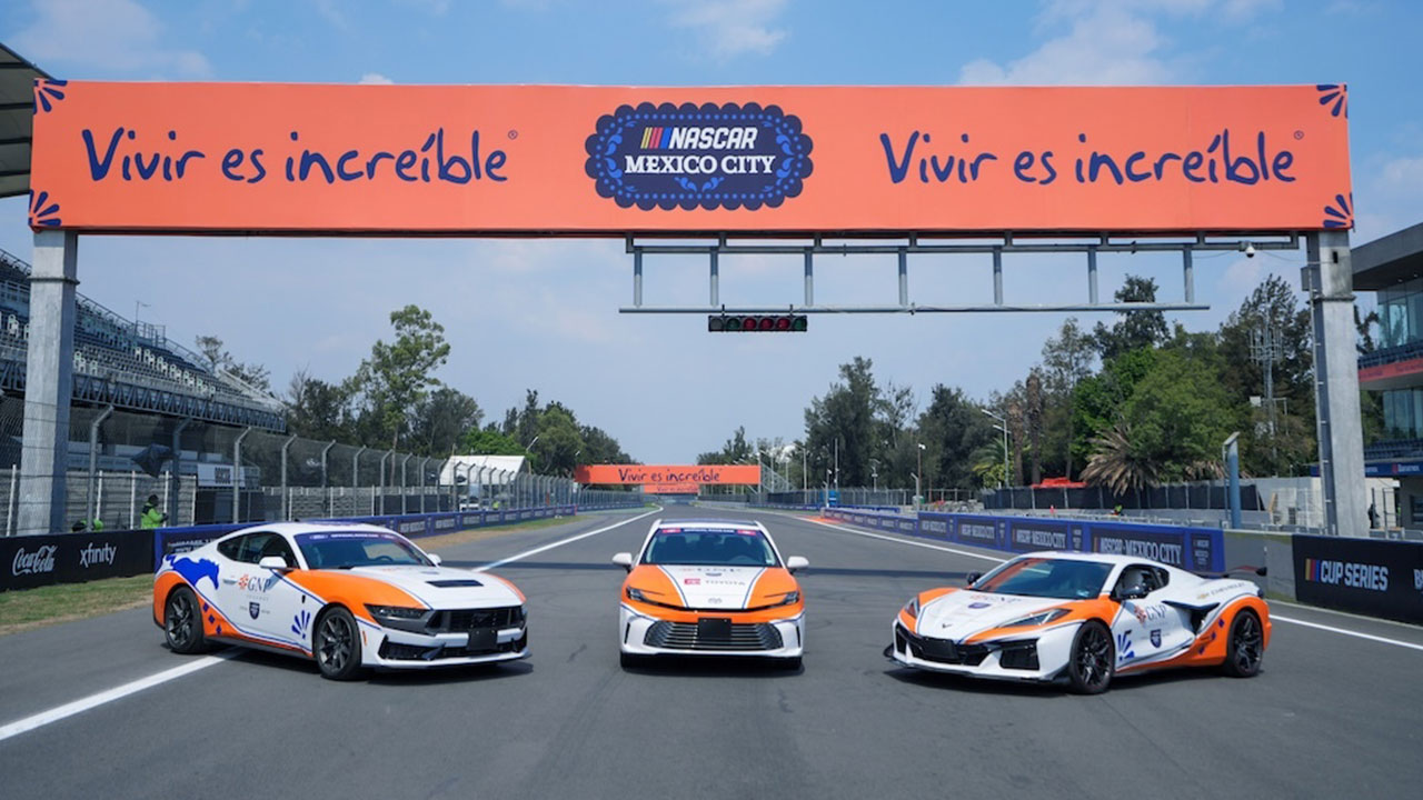 Poder y Precisión: los Pace Cars del NASCAR Mexico City Weekend